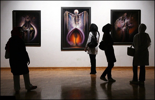 نمایشگاه بزرگان نقاشی تبریز